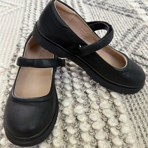 Children’s Place Black Mary Jane Flats